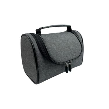 Imagem de Frasqueira Térmica Lancheira Com Alça De Mão Porta Marmita Trabalho Passeios Escola 3 Litros Cinza Art 3 ART MANIA