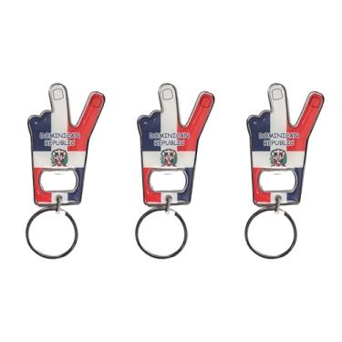 Imagem de Chaveiro abridor de cerveja Victory - Bandeira do país (República Dominicana)
