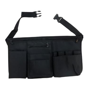 Imagem de menolana Bolsa de cintura para barbeiro, ferramentas de salão de beleza, de cintura para cabeleireiro, grande capacidade, pochete para salão de beleza