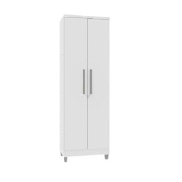 Imagem de Armário Multiuso Fit Branco 2 Portas Sapateira / Lavanderia 1,90 Altur