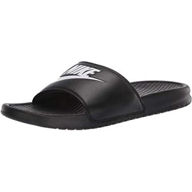 Imagem de Nike Men's Benassi Solarsoft Slide Athletic Sandal (Core Black/White/Black, numeric_10)