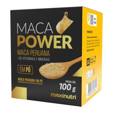 Imagem de Maca Peruana Power em Pó Enriquecida com Vitaminas e Minerais 100g Chikweb