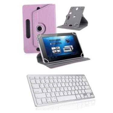 Imagem de Capa Protetora Com Teclado Bluetooth Para Tablet Lenovo P11 Plus - Fam
