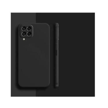 Imagem de Capa Case Silicone Aveludada Preta Compativel Galaxy M53 5G - Single