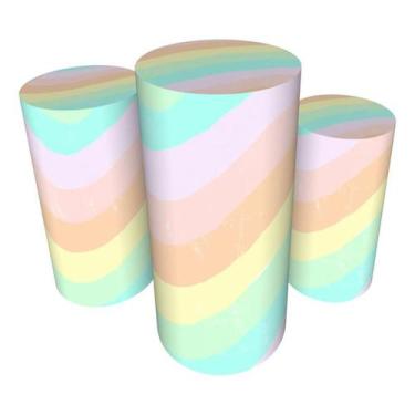 Imagem de Trio Capas De Cilindro C/ Elástico Vsco Girl - Fadrix