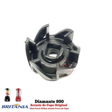 Imagem de Arraste Acoplamento Original do Copo Liquidificador Britania Diamante 