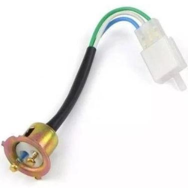 Imagem de Soquete do Farol com Chicote Biz 125 e Biz 125+ - Loja Duas Rodas
