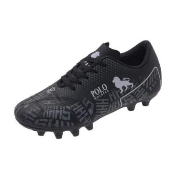 Imagem de Chuteira Campo Polo Malbec Preta, 41