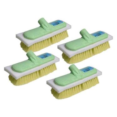 Imagem de Vassoura Lava Ônibus Nylon Com Espuma Rosca 22mm - 4 Peças - Odim
