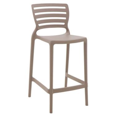 Imagem de Cadeira Tramontina Sofia Alta Residencia Em Polipropileno E Fibra De Vidro Camurça