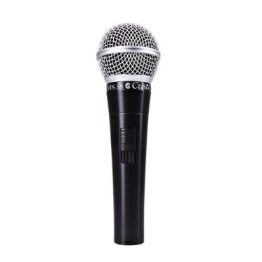 Imagem de Microfone Dinâmico Cardioide P10 XLR Custom Sound CSMS 58 Cabo 5M