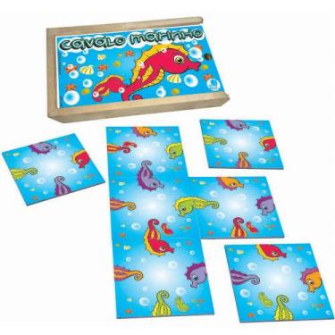 Imagem de Quebra-Cabeça Infantil Cavalo Marinho - Simque