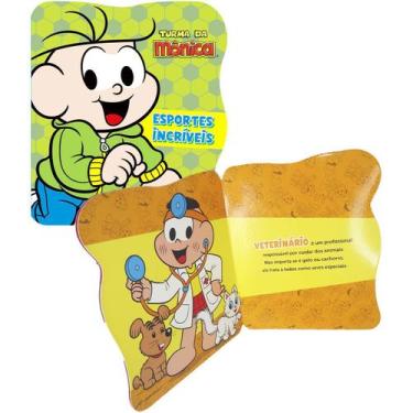 Imagem de Livros Cartonados Turma da Mônica Cebolinha Profissões Esp - Ciranda C