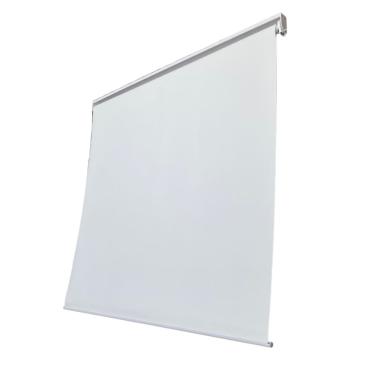 Imagem de Persiana Rolo Blackout Robust Branca 120 (L) x 160 (A) cm Cobre Totalmente a Luz C/ Kit...