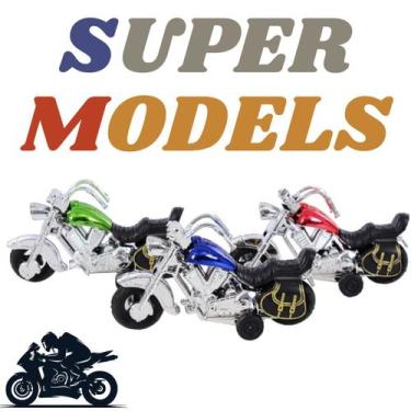 Imagem de Conjunto 3 Motos Brinquedo Para Meninos Ideal Para Presente Dia Das Mã