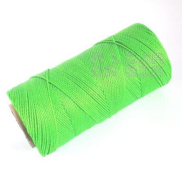 Imagem de Cordão Fio Encerado Cordone 1mm 100gr Linhasita Verde Neon