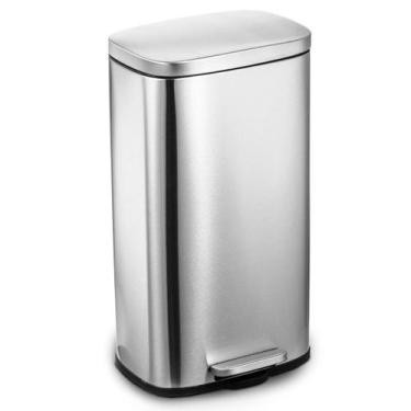 Imagem de Lixeira Retangular Nobre 30 Litros com Pedal
