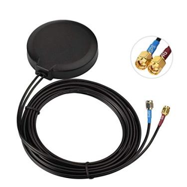 Imagem de Bingfu Antena magnética adesiva GPS celular 4G LTE para veículos, carros, caminhões, ônibus, van, rastreador GPS 4G LTE, rastreamento em tempo real, DVR móvel, câmera de segurança, gravador de vídeo,