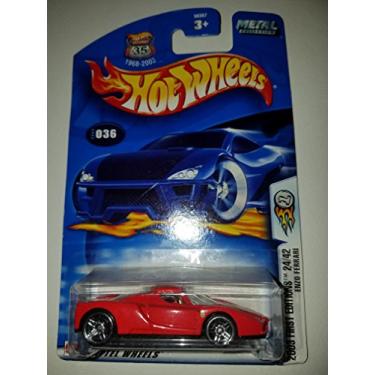 Imagem de Hot Wheels 2003-036 First Editions Red Enzo Ferrari Highway 35 1:64 Scale