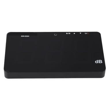 Imagem de Medidor de Decibéis Montado na Parede, Tela LCD de 9,6 Polegadas, Medidor de Nível de Som de 30-130dB Com Furos de Montagem para Casa, Escritório, Hospital