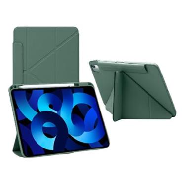 Imagem de Capa Tablet Atração Magnética Para IPad Air4/5 10,9 Polegadas Com Slot De Canetas Rotação De 360°.