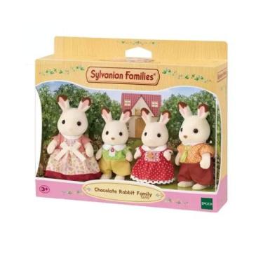 Imagem de Sylvanian Families Familia dos Coelhos Chocolate Epoch 5655