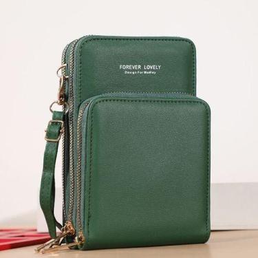 Imagem de Bolsa E Carteira Feminina Com Alça E Porta Celular Da Moda - Tem Tudo 