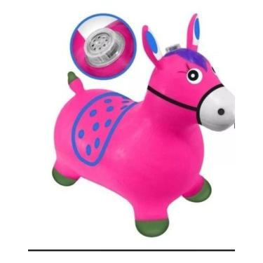 Imagem de Kit 4 Cavalinho Upa Upa Pula Pula Brinquedo Musical Infantil - Romã At