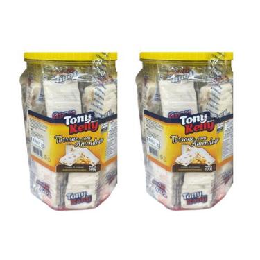 Imagem de Kit 2 potes c/ 20un Doce Torrone c/ Amendoim Festa Junina - TONY KELLY