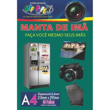 Imagem de Manta de Ima A4 5 Folhas Off Paper - 10485