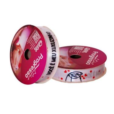 Imagem de Fita em Cetim Flork "Você é Meu Xuxuzinho" - Cor 037 - 10 m x 15 mm - 