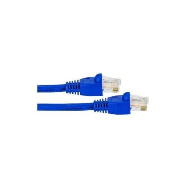 Imagem de Cabo de Rede Azul RJ45 CAT5E Internet 3 Metros - Lelong