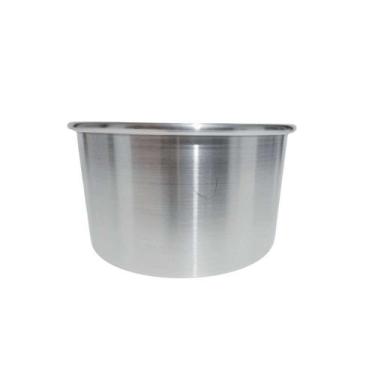 Imagem de Forma Redonda Fundo Fixo 27X10 cm - Alumínio - ROLDAN