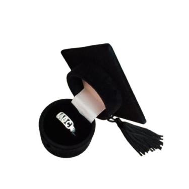 Imagem de Anel ABC Regulável Banho Ouro Zircônia Formatura Infantil - jhulias Jo