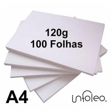 Imagem de Papel Offset A4 120g Branco - 100 Folhas - Chambril