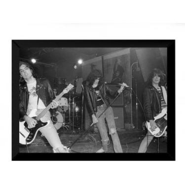 Imagem de Quadro Fotografia Decoração Foto Show Ramones 42x29cm - Fanarte