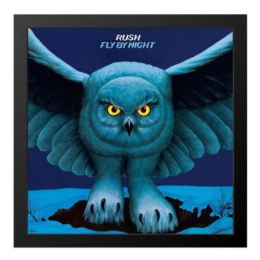 Imagem de Capa De Vinil Eneternizada Rush Fly By Night - Fanarte