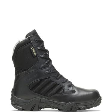 Imagem de Bates Bota feminina Gx-8 Gore-tex impermeável com zíper lateral, Preto, 6.5