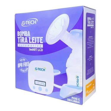 Imagem de Bomba Tira Leite Automática Smart Eletrica Visor Lcd G-tech