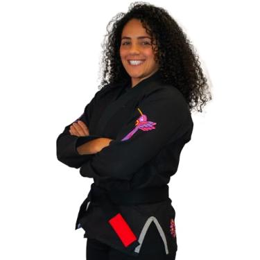 Imagem de Keiko, Kimono Jiu Jitsu Colibri, Feminino, Preto, M2