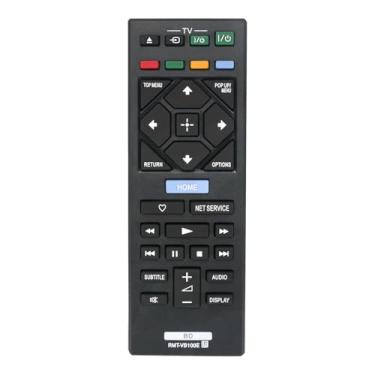 Imagem de Substitua o controle remoto do leitor de Blu-ray compatível com Sony Blu-Ray Disc Player 4K Ultra HD Home Theater Streaming Blu-ray DVD Player RMT-VB100U RMT-VB201U RMT-VB100E RMT-VB100M RMT-VB100I