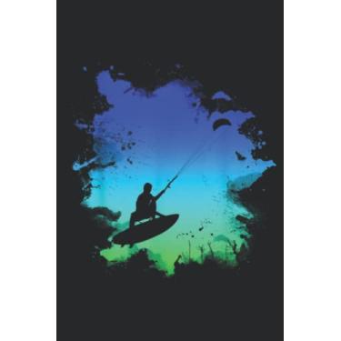 Imagem de Kiteboarding Water Sport Meme: Lined Journal Notebook To Do Schedule, Medium 6x9 Inches, 100 Pages, Printed Cover