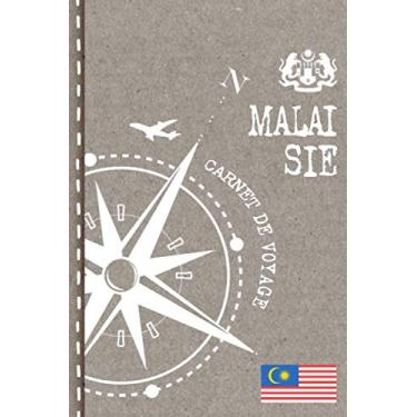 Imagem de Malaisie Carnet de Voyage: Cahier de Voyageurs Dot Grid Pointillé A5 - Dotted Journal de bord pour Ecrir. Livre pour l'écriture, dessiner. Souvenirs d'activités vacances - Notebook á points