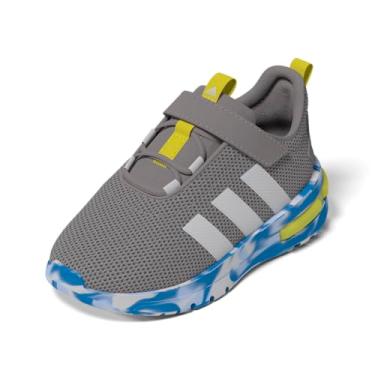 Imagem de adidas Tênis infantil masculino Racer Tr23, Óxido taupe/cinza traço/enxofre puro, 18