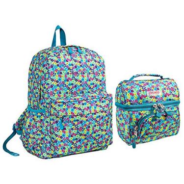 Imagem de J World New York Cade Kids Bag. Lancheira térmica fofa, berinjela, tamanho único, Mr Berinjela, One Size, Lancheira infantil Cade. Linda lancheira isolada