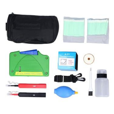 Imagem de Kit de Limpeza de Fibra óptica 800 Vezes Caneta, 550 Vezes Caixa, para Conectores SC FC ST LC, Bolsa Portátil