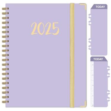 Imagem de Agenda 2025 – Agenda semanal e mensal de janeiro a dezembro de 2025, encadernado em espiral, agenda de 16 x 21 cm para organizador pessoal e estudantil