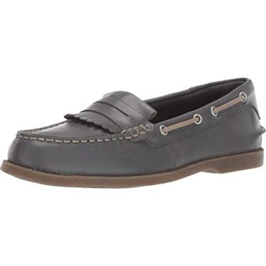 Imagem de Sperry Mocassins femininos Conway Kiltie Casual - Cinza, Cinza, 36