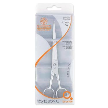 Imagem de Tesoura Cortar Cabelo Laser 7 Bc-344 Mundial