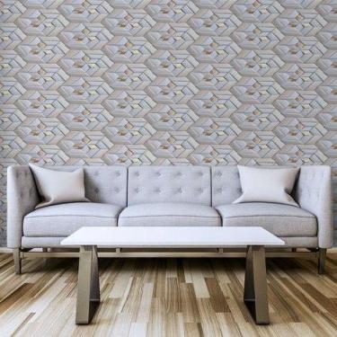 Imagem de Papel de Parede Placa 3D 96 - Império da Impressão